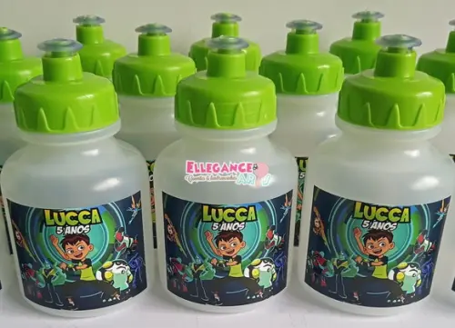 Garrafinha Squeeze Lembrancinha Ben 10