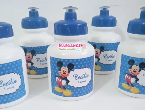 Garrafinha Squeeze Lembrancinha Mickey