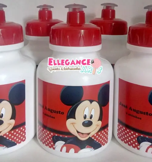 Garrafinha Squeeze Lembrancinha Mickey