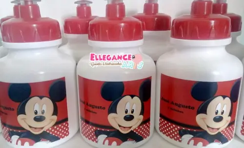 Garrafinha Squeeze Lembrancinha Mickey