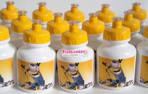 Garrafinha Squeeze Lembrancinha Minions