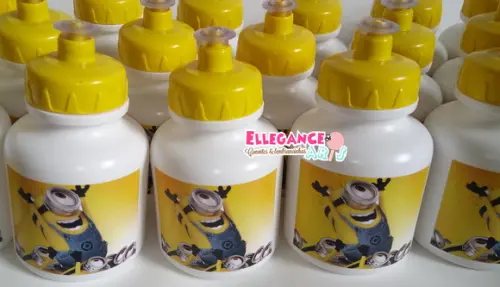 Garrafinha Squeeze Lembrancinha Minions