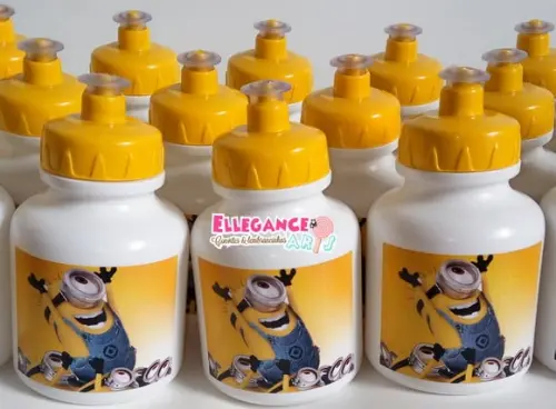 Garrafinha Squeeze Lembrancinha Minions