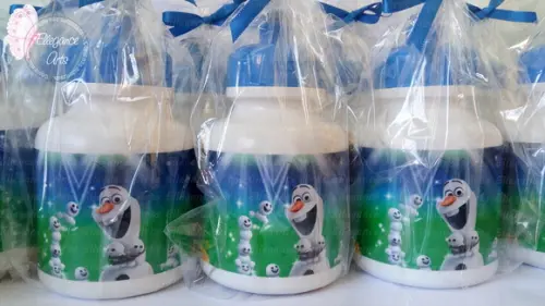 Garrafinha Squeeze Lembrancinha Olaf
