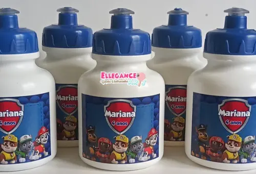 Garrafinha Squeeze Lembrancinha Patrulha Canina