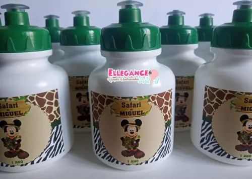 Garrafinha Squeeze Mickey Safari