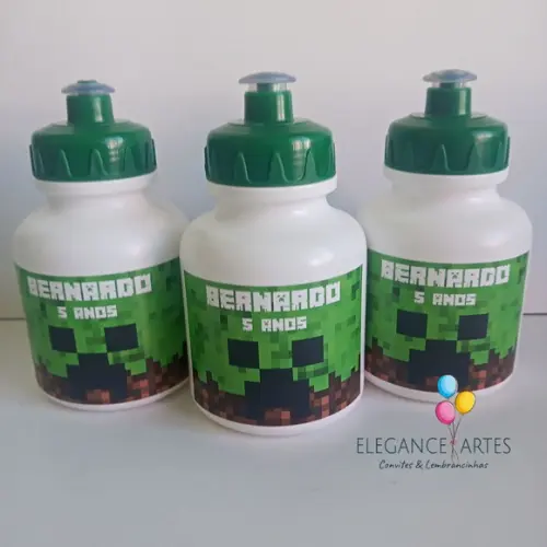 Garrafinha Squeeze Minecraft