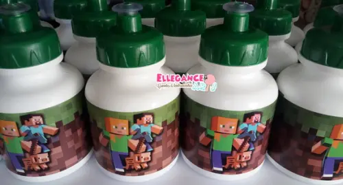 Garrafinha Squeeze Minecraft