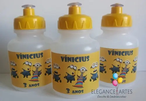 Garrafinha Squeeze Minions