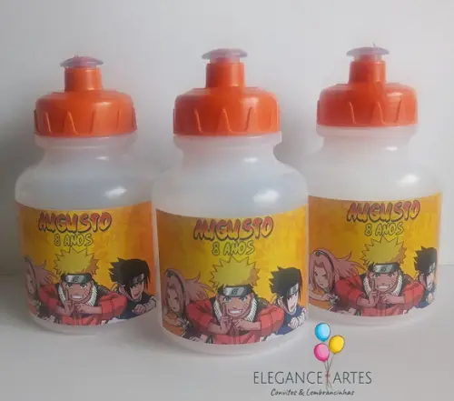 Garrafinha Squeeze Naruto