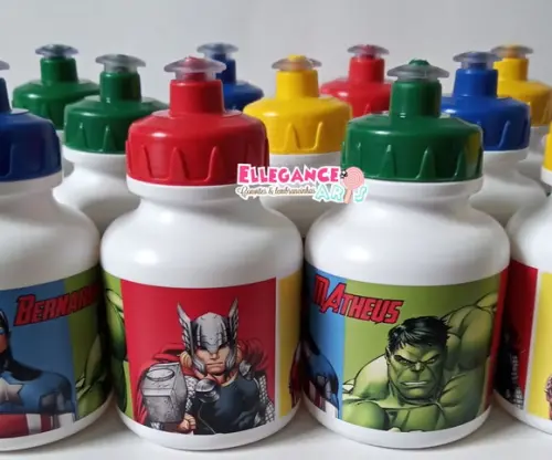 Garrafinha Squeeze os Vingadores