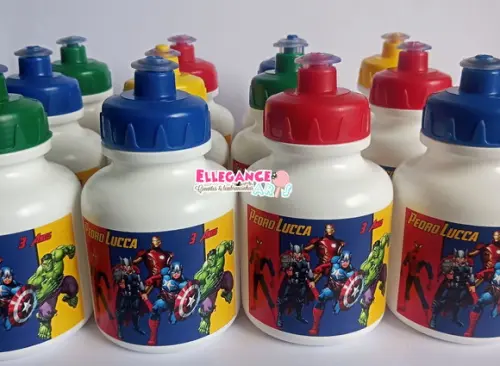 Garrafinha Squeeze os Vingadores