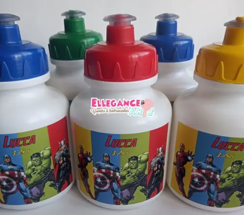 Garrafinha Squeeze os Vingadores