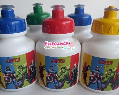 Garrafinha Squeeze os Vingadores