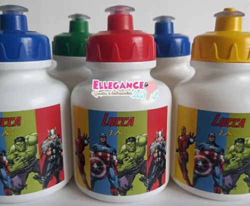 Garrafinha Squeeze os Vingadores