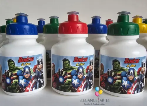 Garrafinha Squeeze os Vingadores