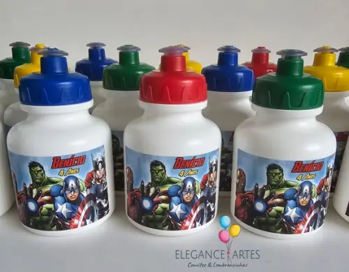 Garrafinha Squeeze os Vingadores
