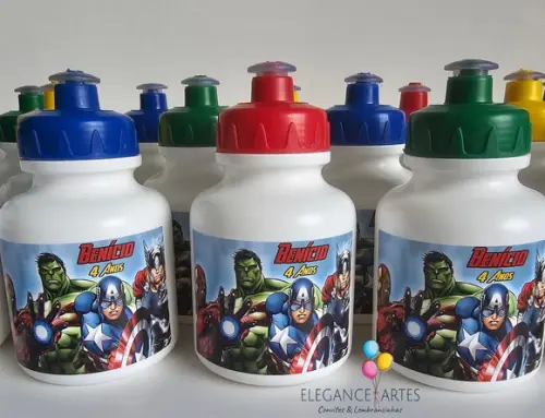 Garrafinha Squeeze os Vingadores