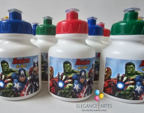 Garrafinha Squeeze os Vingadores