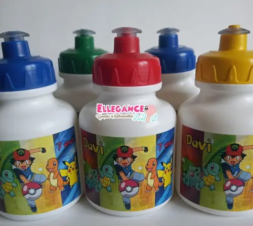 Garrafinha Squeeze Pokemon