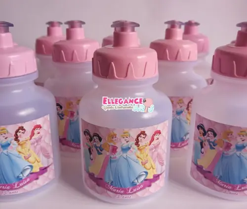 Garrafinha Squeeze Princesas
