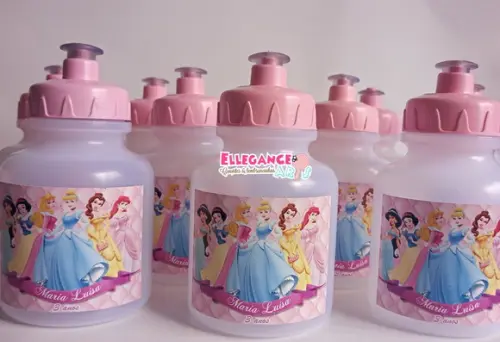 Garrafinha Squeeze Princesas