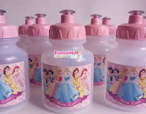 Garrafinha Squeeze Princesas