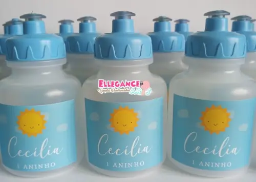 Garrafinha Squeeze Raio de Sol