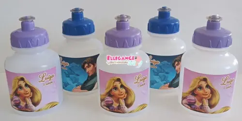 Garrafinha Squeeze Rapunzel Enrolados