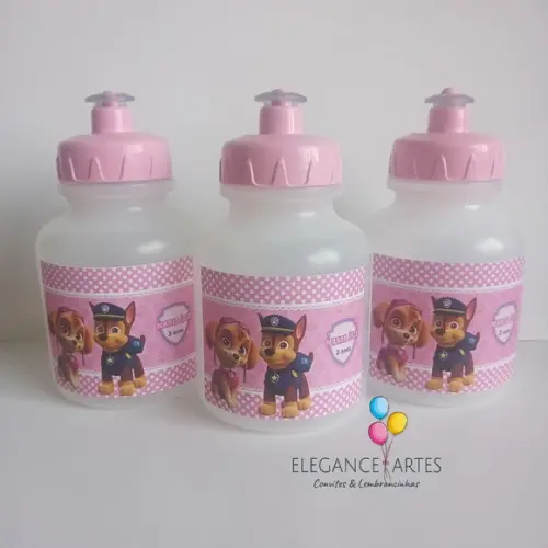 Garrafinha Squeeze Skye Patrulha Canina
