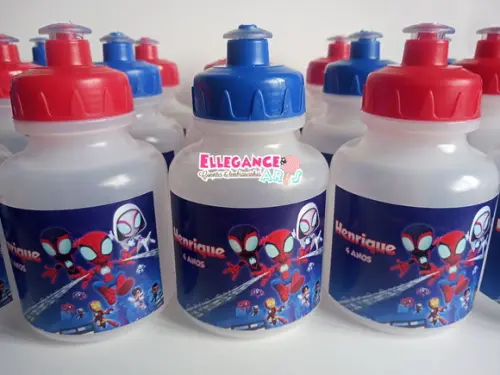 Garrafinha Squeeze Spidey e Seus Amigos Espetaculares