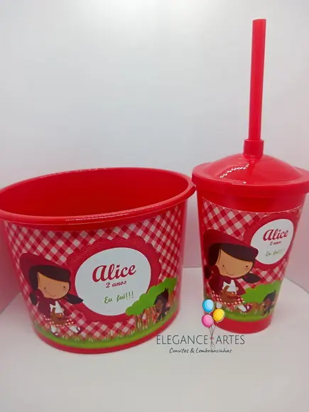 Kit Cineminha Chapeuzinho Vermelho