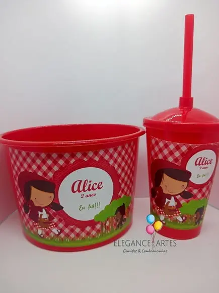 Kit Cineminha Chapeuzinho Vermelho