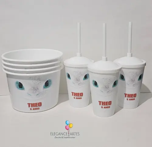 Kit Cineminha Como Treinar o Seu Dragão