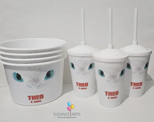 Kit Cineminha Como Treinar o Seu Dragão