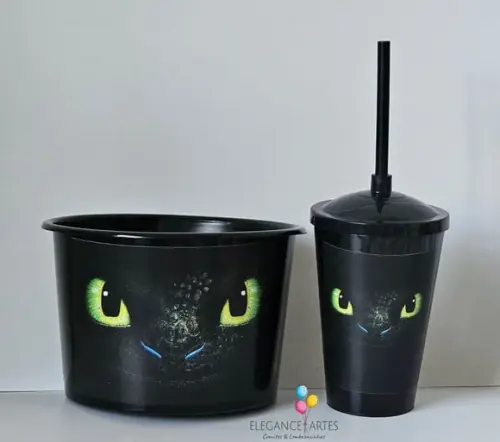 Kit Cineminha Como Treinar o Seu Dragão