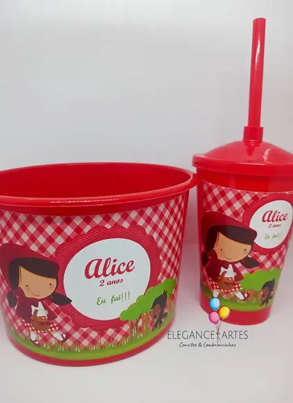 Kit Cineminha Chapeuzinho Vermelho