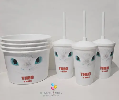 Kit Cineminha Como Treinar o Seu Dragão