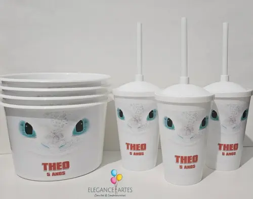 Kit Cineminha Como Treinar o Seu Dragão
