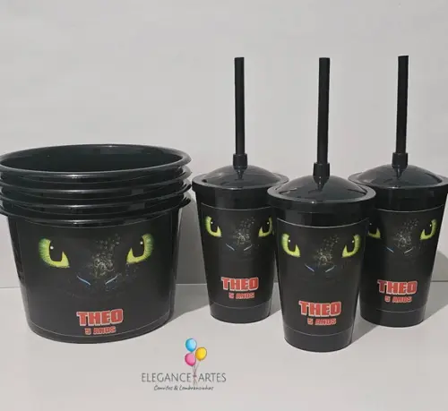 Kit Cineminha Como Treinar o Seu Dragão