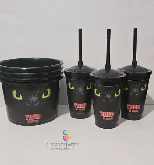 Kit Cineminha Como Treinar o Seu Dragão