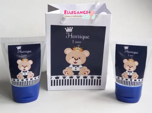 Kit Lembrancinha Ursinho Príncipe