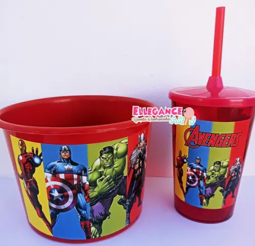 Kit Cineminha os Vingadores