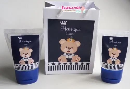 Kit Lembrancinha Ursinho Príncipe