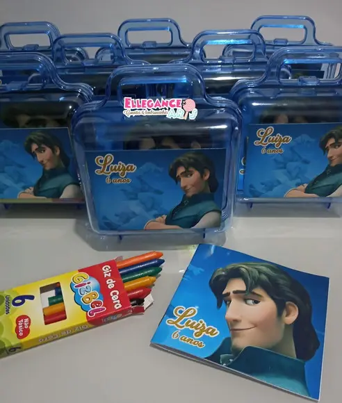 Kit Pintura Rapunzel Enrolados