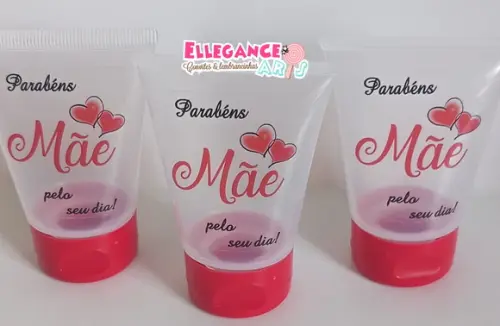 Lembrancinha Dia das Mães - Álcool gel