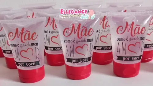 Lembrancinha Dia das Mães - Álcool Gel