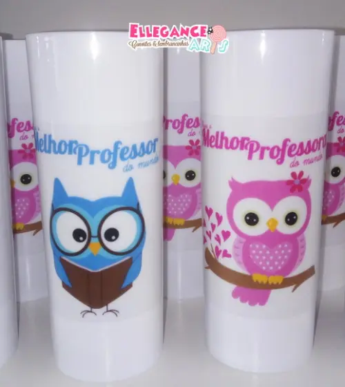 Lembrancinha Dia dos Professores (long Drink)