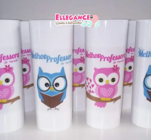 Lembrancinha Dia dos Professores (long Drink)