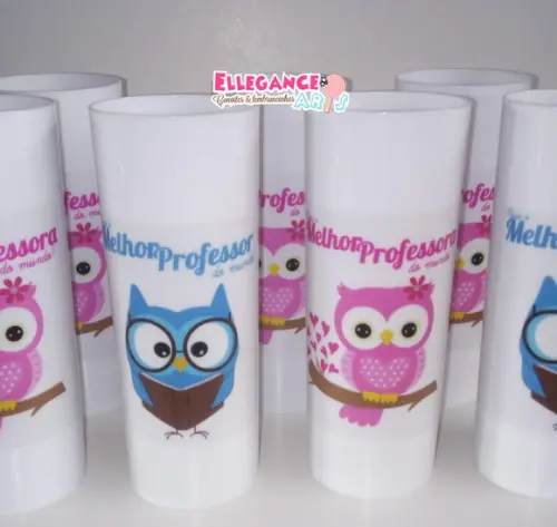 Lembrancinha Dia dos Professores (long Drink)